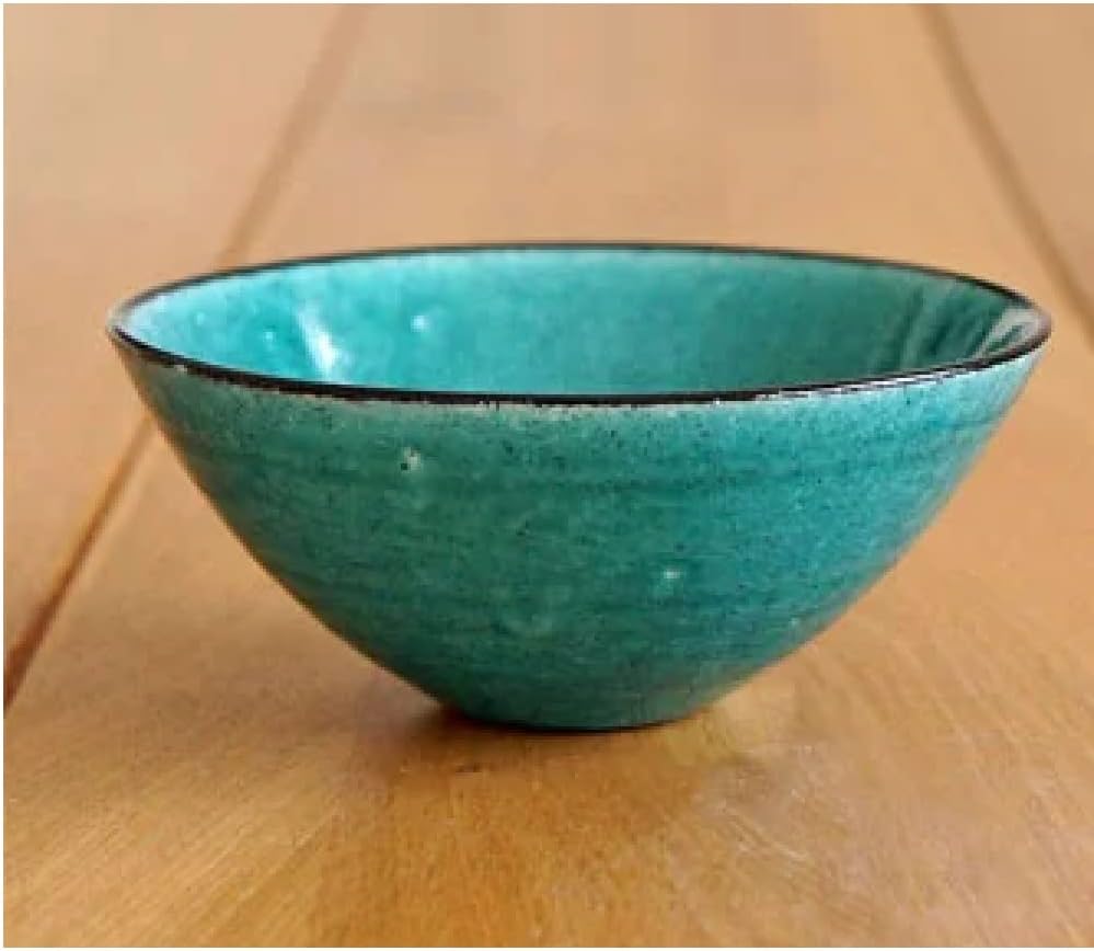 有田焼：賞美堂：其泉窯：錦瓔珞文 小皿（グリーン）6枚セット☆ 其泉